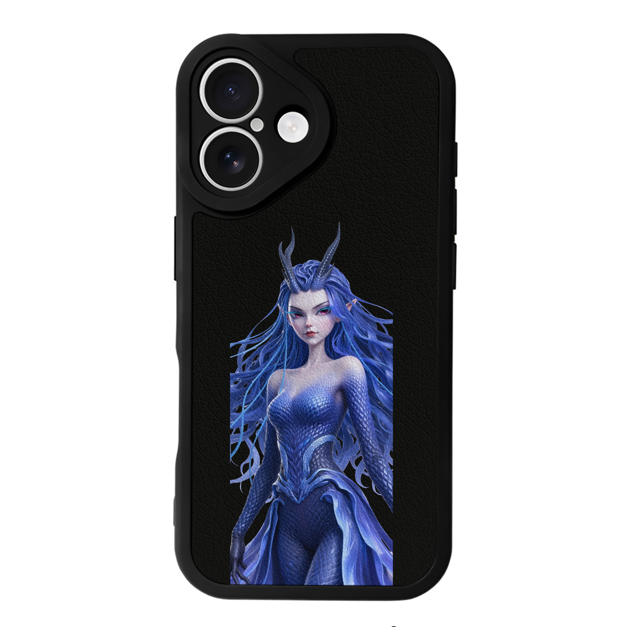 （画像用） Ne Zha 2 ナタ 魔童の大暴れ 【iPhone 16シリーズ対応】シリコンスマホケース（レザー調） 材質：シリコン